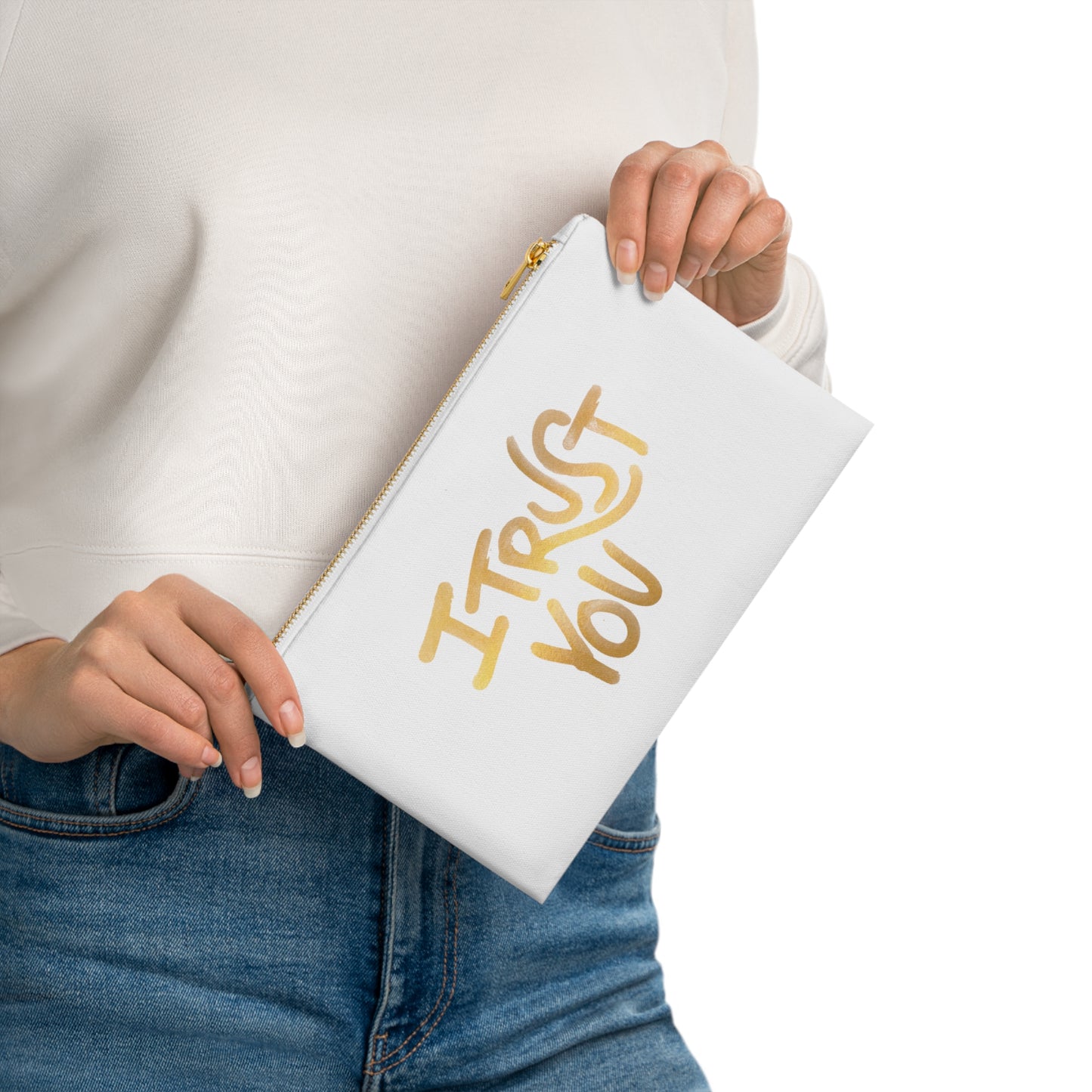 I Trust You Self-Care Cosmetic Bag