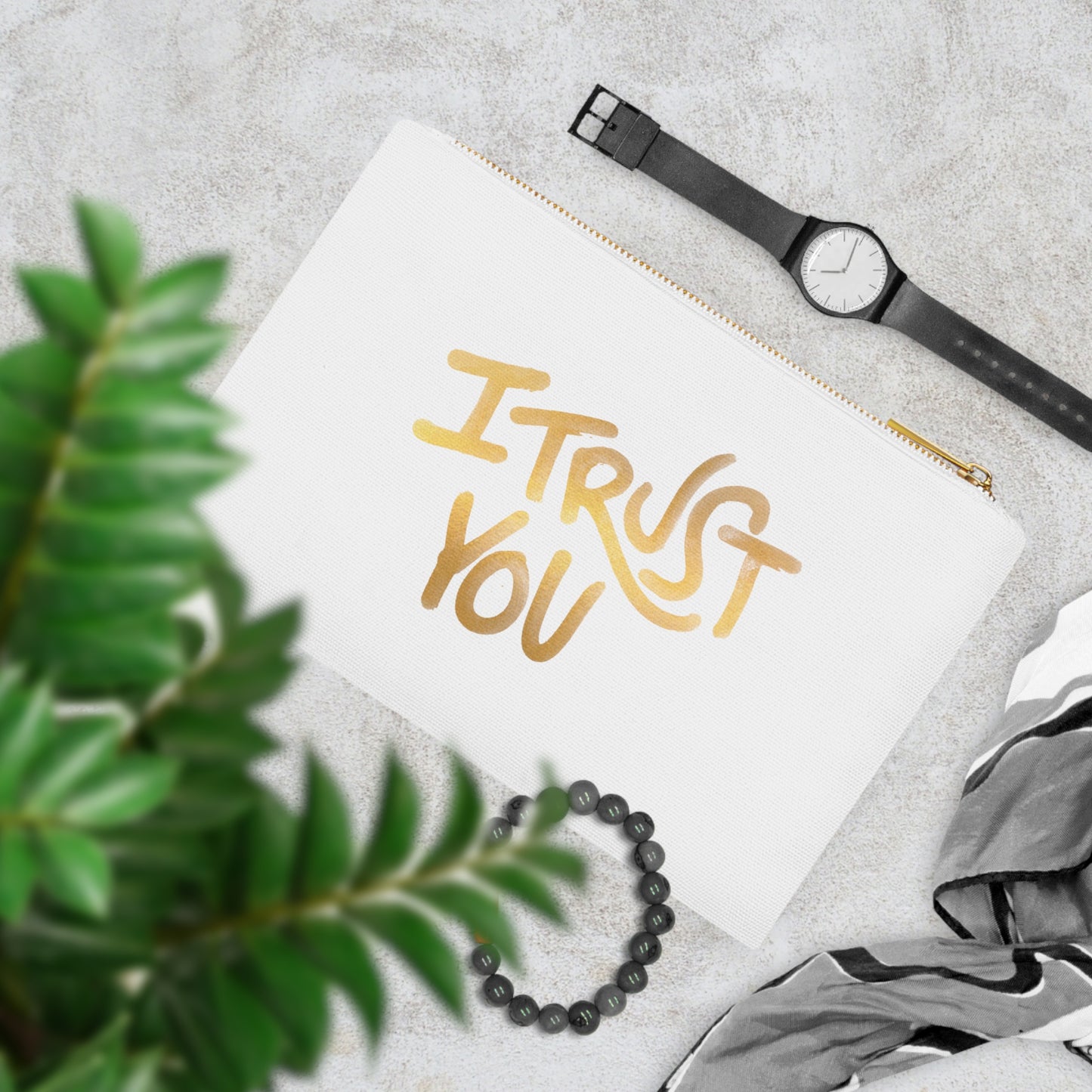 I Trust You Self-Care Cosmetic Bag